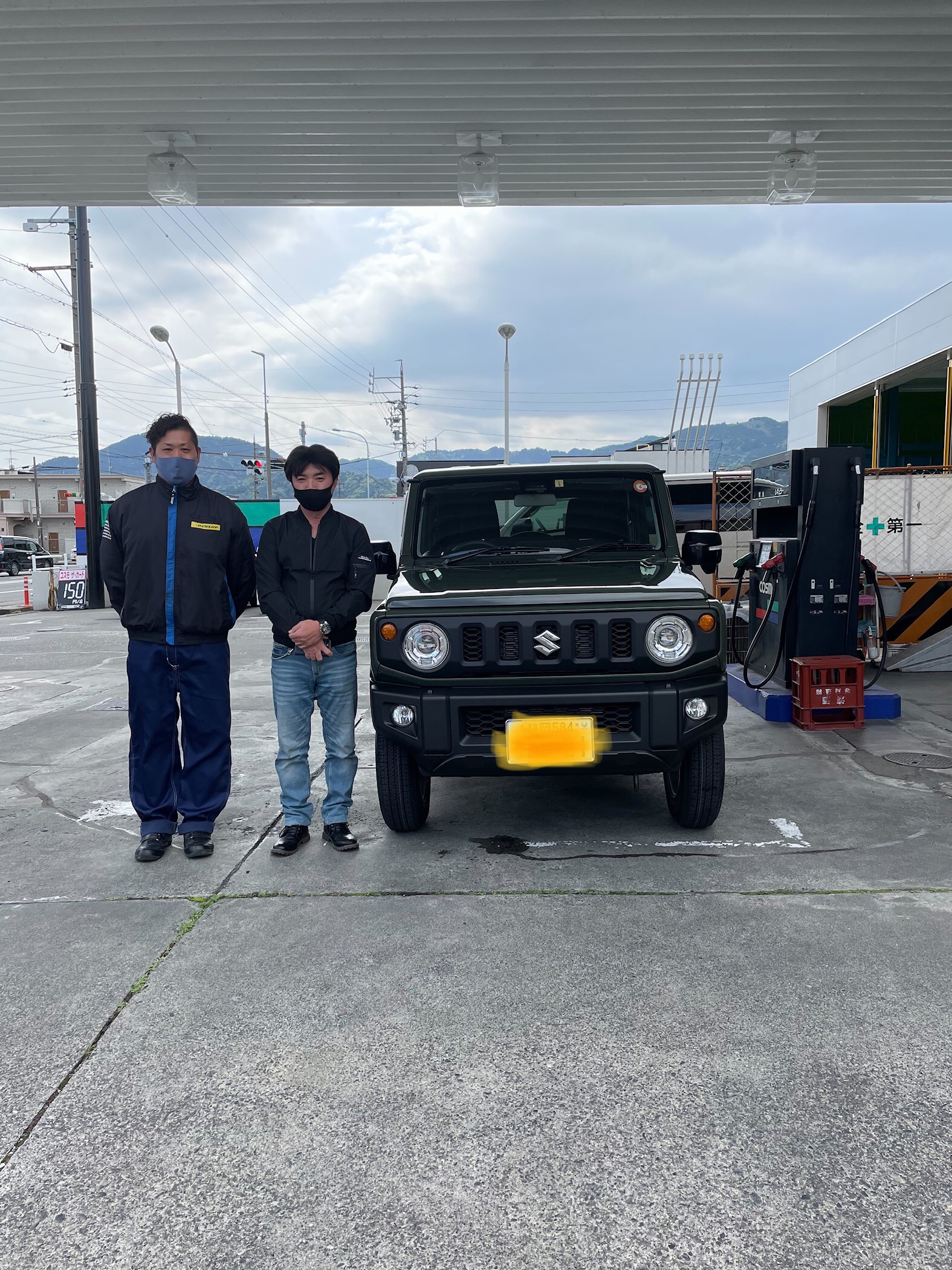 ジムニーを納車しました 静岡石油株式会社