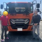 【新車】ISUZUフォワード4tを納車いたしました！