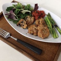 みんな大好き!超簡単ヘルシー唐揚げ ノンフライ「ゴマ唐揚げ」